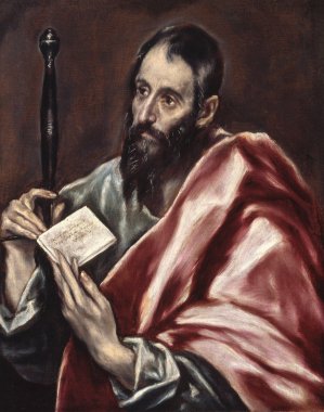 St. Paul by El Greco (Domenikos Theotokopoulos) Oil Painting