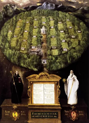Allegory of the Camaldolese Order by El Greco Oil Painting