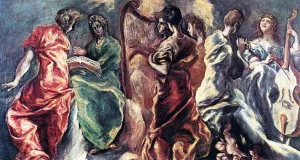 Angelic Concert by El Greco - Oil Painting Reproduction