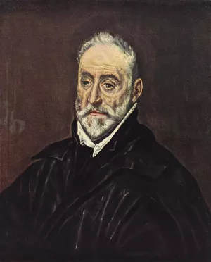 Antonio Covarrubias by El Greco Oil Painting