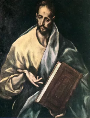 Apostle St James the Less by El Greco Oil Painting