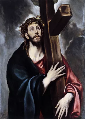 Christ Carrying the Cross Oil painting by El Greco