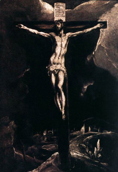 Main Product Photo of Christ on the Cross Painting by El Greco