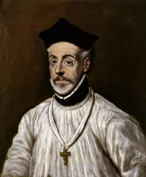 Diego de Covarrubias by El Greco Oil Painting
