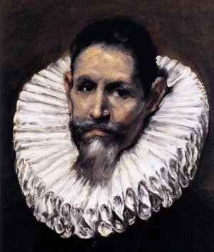 Jernimo de Cevallos Detail painting by El Greco