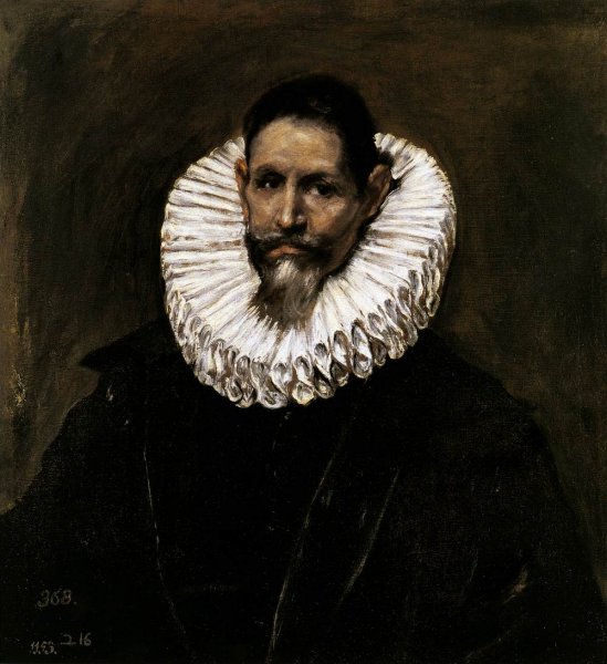 Jeronimo de Cevallos 3 by El Greco - Hand-Painted Oil Painting Reproduction