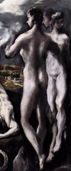 Laocooen Detail 4 by El Greco - Oil Painting Reproduction