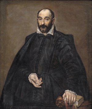 Portrait of a Man by El Greco Oil Painting