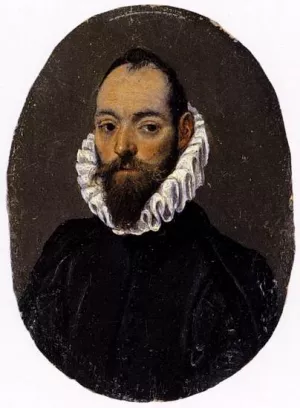 Portrait of a Man painting by El Greco