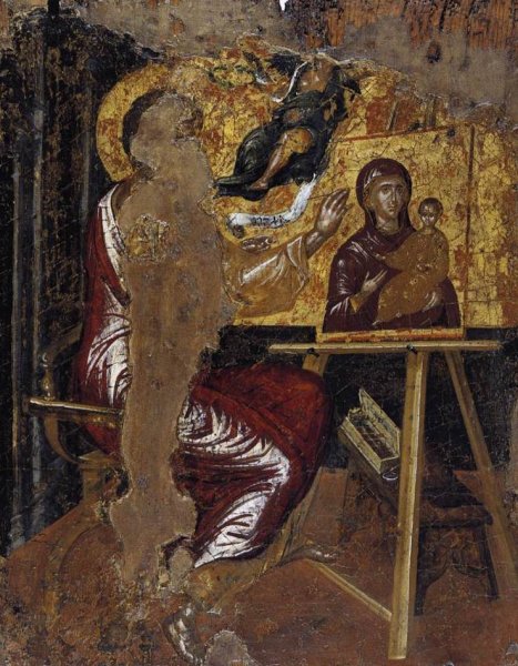 St Luke Painting the Virgin and Child by El Greco - Hand-Painted Oil Painting Reproduction