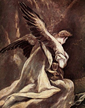 The Agony in the Garden Detail by El Greco Oil Painting