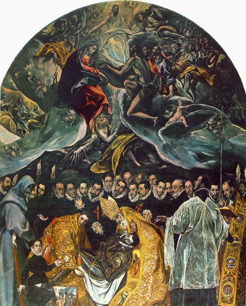 Main Product Photo of The Burial of Count Orgaz Painting by El Greco