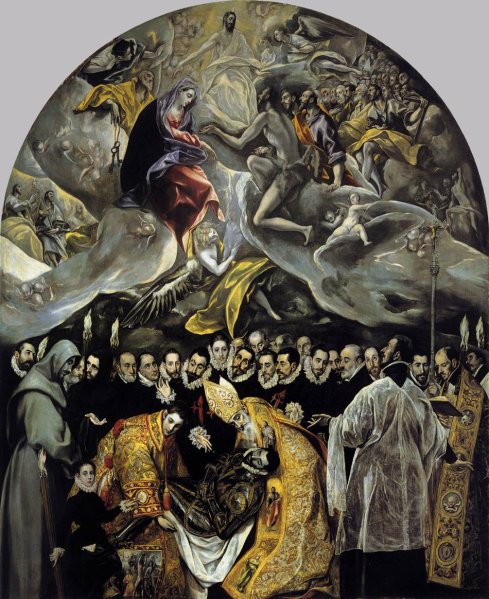 Main Product Photo of The Burial of the Count of Orgaz Painting by El Greco