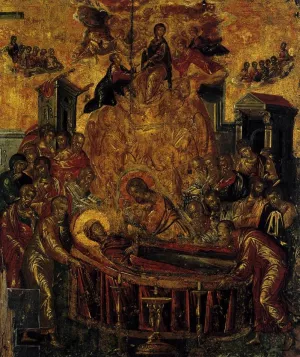 The Dormition of the Virgin by El Greco - Oil Painting Reproduction