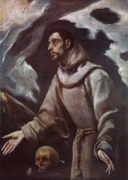The Ecstasy of St Francis by El Greco - Hand-Painted Oil Painting Reproduction
