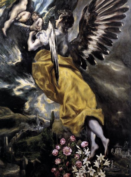 Main Product Photo of The Virgin of the Immaculate Conception Detail Painting by El Greco
