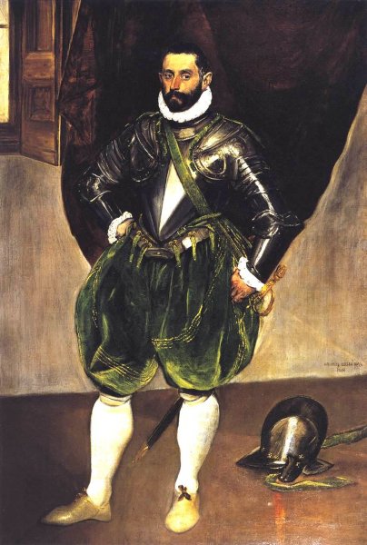 Vincenzo Anastagi by El Greco - Hand-Painted Oil Painting Reproduction