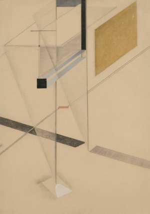 l.n.31 by El Lissitzky Oil Painting