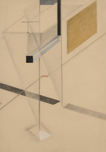 l.n.31  by El Lissitzky - Hand-Painted Oil Painting Reproduction