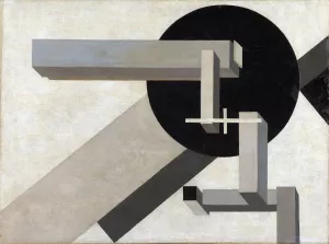 Proun 1D by El Lissitzky Oil Painting