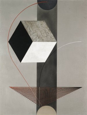 Proun 99 by El Lissitzky Oil Painting