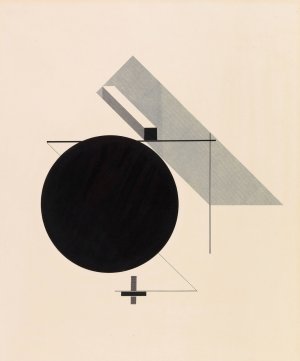Proun IV - Blatt 4 der I. Kestnermappe, Proun by El Lissitzky Oil Painting