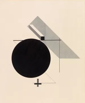 Proun IV - Blatt 4 der I. Kestnermappe, Proun by El Lissitzky Oil Painting
