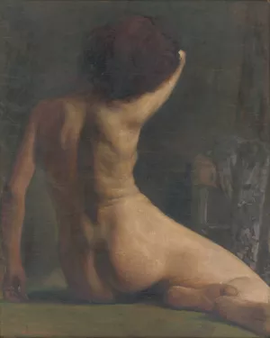 Act by Elemir Halasz-Hradil Act by Elemir Halasz-Hradil Oil Painting