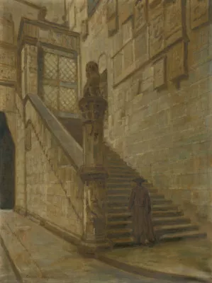 Florencia by Elemir Halasz-Hradil Florencia by Elemir Halasz-Hradil Oil Painting