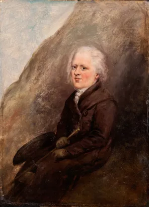 Self Portrait Oil painting by Elias Martin