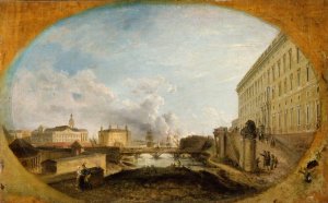 View of Stockholm I by Elias Martin Oil Painting