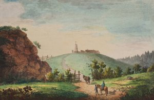 Kong Olufs Stotte i Waerdalen by Elias Meyer Oil Painting