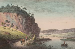 Paa Vejen til Roraas Kobbervaerk by Elias Meyer Oil Painting