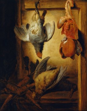 Dead Wild Fowl by Elias Vonck Oil Painting