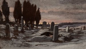 Desolation by Elihu Vedder Oil Painting