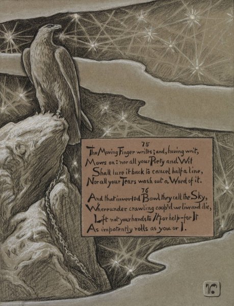 Main Product Photo of Limitation  Painting by Elihu Vedder