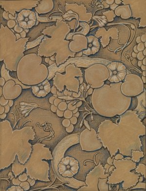 Lining Paper by Elihu Vedder Oil Painting