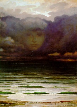 Memory by Elihu Vedder Oil Painting