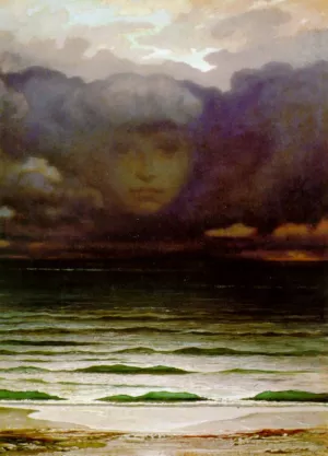 Memory Oil painting by Elihu Vedder