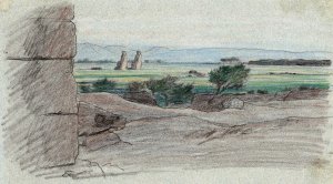 Nile Journey,No. 15 by Elihu Vedder Oil Painting