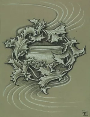 The Bitter Cup by Elihu Vedder Oil Painting