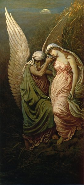 The Cup of Death by Elihu Vedder Oil Painting