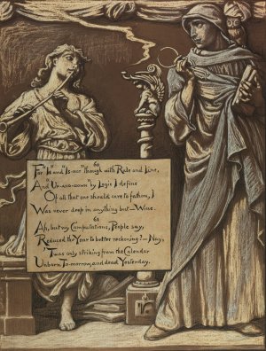 The Divorce of Reason by Elihu Vedder Oil Painting