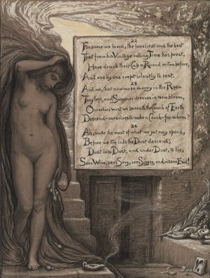 The Long Rest by Elihu Vedder Oil Painting