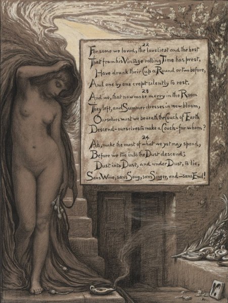 Main Product Photo of The Long Rest  Painting by Elihu Vedder