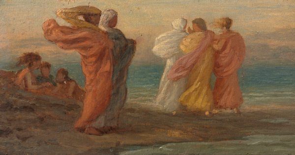 Main Product Photo of The Music Party  Painting by Elihu Vedder