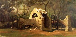 The Old Well, Bordighera by Elihu Vedder Oil Painting