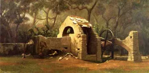 The Old Well, Bordighera by Elihu Vedder - Oil Painting Reproduction