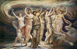 The Pleiades by Elihu Vedder Oil Painting