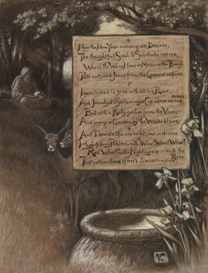 The Thoughtful Soul to Solitude Retires by Elihu Vedder Oil Painting